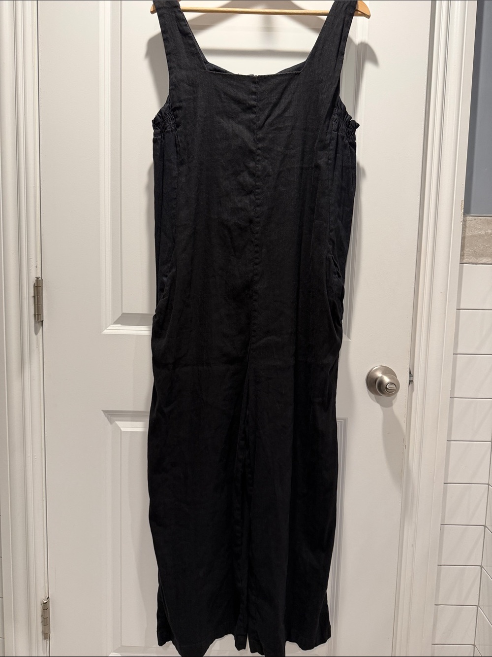 Halston Black Jumpsuit